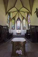 Apse of a small church in Baden-Baden
