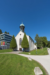 Fototapeta na wymiar Old church of the Hospital in Baden-Baden