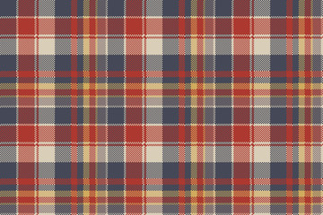 Tartan coarse fabric texture seamless pattern