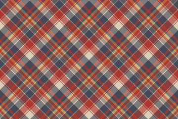 Tartan coarse fabric texture seamless pattern