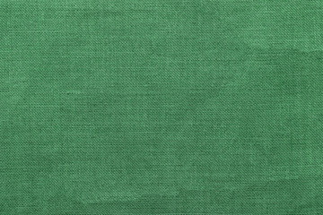 green burlap background and texture