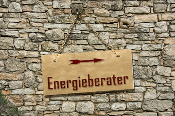 Schild 235 - Energieberater