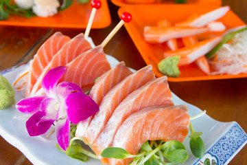 japanese food sashimi