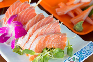 japanese food sashimi
