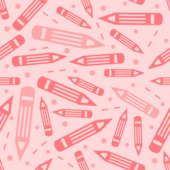 seamless  monochrome pencil with  dot and  line pattern background