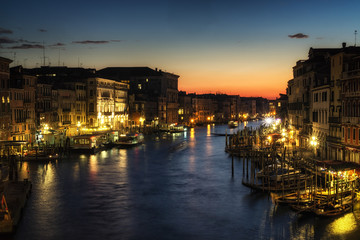 Sunset over Grand Canal