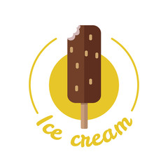 Vector Sweet Frozen Ice Cream
