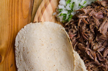 Pulled lamb mexican barbacoa