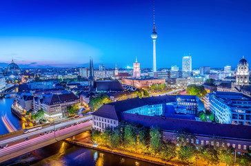 Fototapeta premium berlin at night