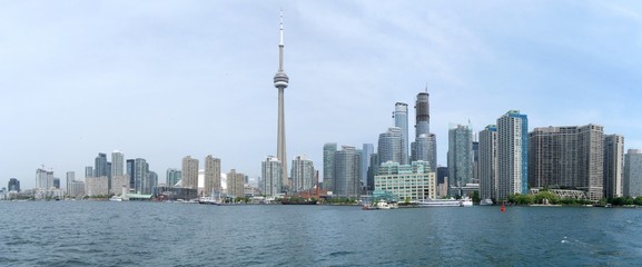 Obraz premium Panorama of skyline of Toronto, Canada