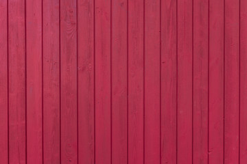 Rote Holz Wand