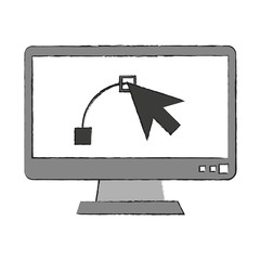 Graphic design software icon vector illustration graphic design