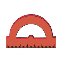 angle meter ruler icon vector illustration graphic design