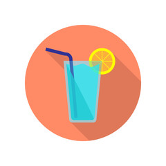 Blue Cocktail Icon