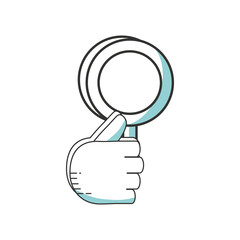 magnifying glass icon
