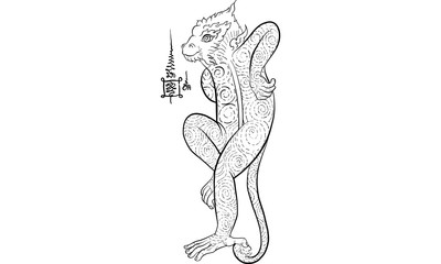 Thai traditional tattoo, Asian culture