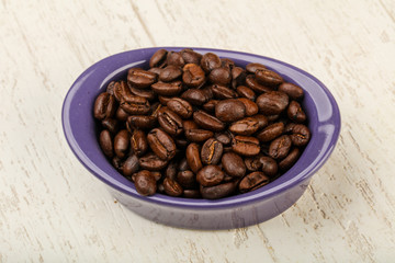 Roasted coffee beans
