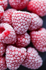 frozen raspberries