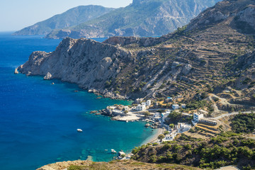 Obraz premium Küstenort auf Karpathos Agios Nikolaos