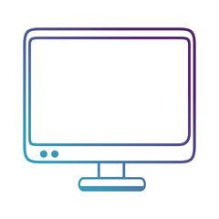 computer display isolated icon