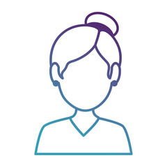 beautiful businesswoman avatar character