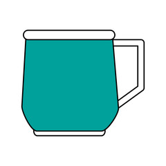 Porcelain mug cup icon vector illustration graphic design