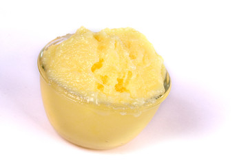 Desi ghee or clariified liquid butter, cooking oil, pure ghee 