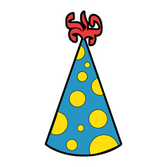 party hat decorative icon