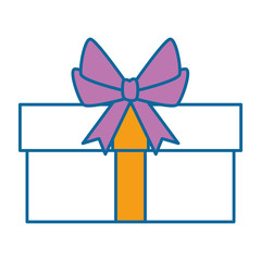 gift box present icon vector illustration design
