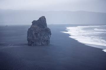 Black beach Dyrholaey, Iceland