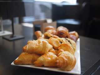 Plate of Croissants