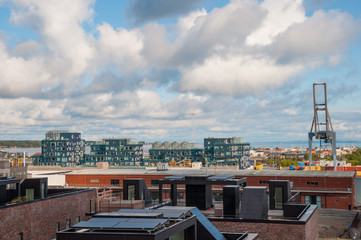 Nordhavn District in Copenhagen Denmark