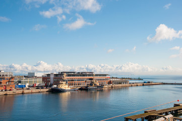 Naklejka premium Nordhavn District in Copenhagen Denmark