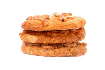 Fototapeta na wymiar Cookies with nuts
