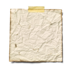 note paper blank sign tag label