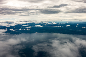 Fototapeta premium Flying over Puerto Vallarta, Mexico