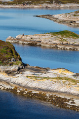 Fototapeta premium Beautiful view on norwegian fjords