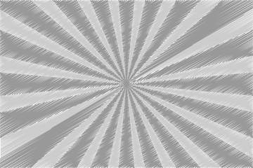 Striped abstract vector background - gray, Scratches - abstract vector background, Abstract scribble background