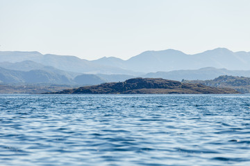Obraz premium Beautiful view on norwegian fjords