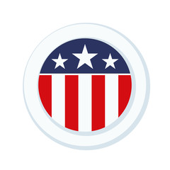 USA label sign illustration