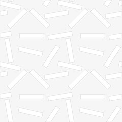 Multicolored seamless pattern with different figures. Vector abstract chaotic texture with geometrical shapes. Simple figures background.