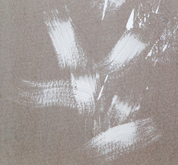 wall with white plaster applied as a background