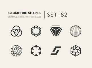 Universal shapes for your design - 173251789