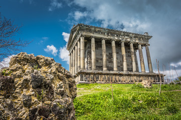 Fototapeta premium The Garni Temple an example ancient Greek and Roman architecture, located in Kotayk Province, Armenia.
