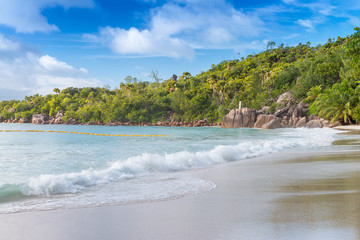 Anse Lazio beach in Praslin - Seychelles