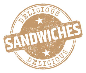 Sandwiches stamp