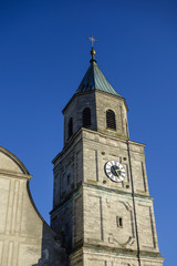 Fototapeta na wymiar Parish church in Polling, Germany