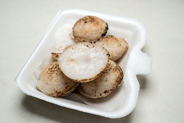 coconut-rice pancakes