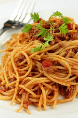 spaghetti bolognaise