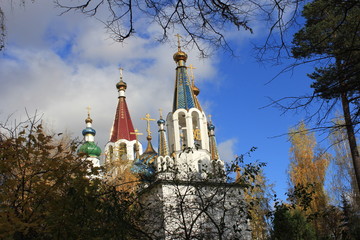Боголюбский храм. Город Пушкино, Подмосковье